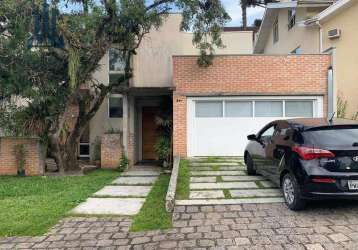 Casa em condomínio com 4 dormitórios à venda, 230 m² por r$ 1.700.000 - santa felicidade - curitiba/pr