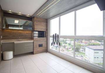 Apartamento com 3 dormitórios para alugar, 195 m² por r$ 8.910,00/mês - ecoville - curitiba/pr