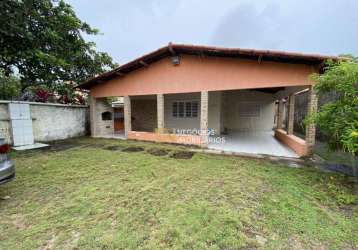 Casa com 4 dormitórios à venda, 140 m² por r$ 319.001,00 - praia de buzios - nísia floresta/rn