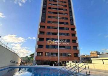 Apartamento com 3 dormitórios para alugar, 75 m² por r$ 2.400/mês - cidade alta - natal/rn