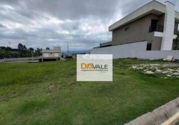 Terreno à venda, 391 m² por r$ 290.000,00 - condomínio santa mônica - caçapava/sp