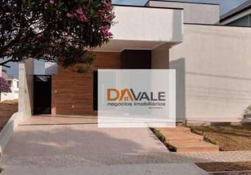 Casa à venda, 183 m² por r$ 1.095.000,00 - residencial ouro ville - taubaté/sp