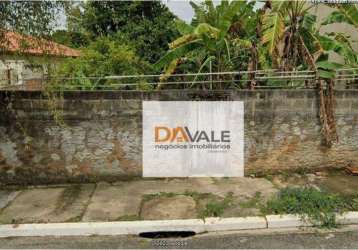 Terreno à venda, 250 m² por r$ 180.000,00 - jardim rafael - caçapava/sp