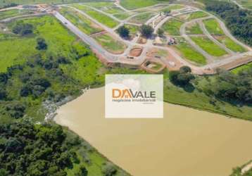 Terreno à venda, 321 m² por r$ 95.000,00 - borda do lago - caçapava/sp