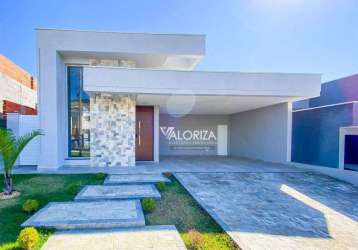 Casa com 3 dormitórios à venda - condomínio residencial villa verona - sorocaba/sp