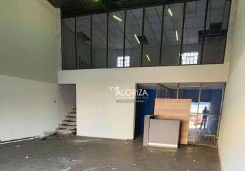 Barracão, 136 m² - venda por r$ 1.100.000,00 ou aluguel por r$ 4.620,00/mês - jardim zulmira - sorocaba/sp