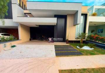 Casa com 3 dormitórios à venda, 181 m²  - condomínio jardim portugal - sorocaba/sp