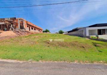 Terreno à venda, 1000 m² por r$ 270.000,00 - condomínio fazendo alta vista - salto de pirapora/sp