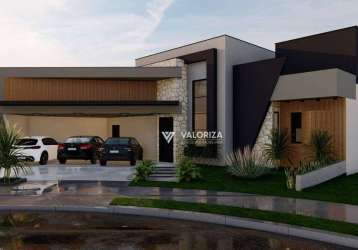 Casa com 3 dormitórios à venda, 184 m² por r$ 1.400.000,00 - condomínio residencial sun lake - sorocaba/sp