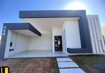 Casa luxuosa com 3 suítes e armários planejados à venda em condomínio na zona sul de uberlândia!!!