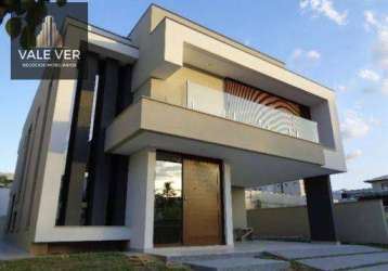 Casa com 4 dormitórios à venda, 374m² por r$ 3.340.000,00 - condomínio residencial alphaville ii - são josé dos campos/sp