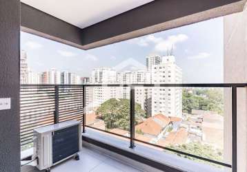 Studio residencial de 29m² com 1 banheiro, 1 vaga - pinheiros - são paulo - sp