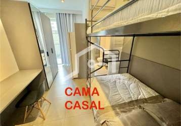 Apartamento 31m² 1 dormitório 1 sala 1 varanda 1 banheiro em moema - são paulo - sp