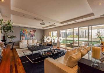 Apartamento à venda, 240 m² por r$ 4.300.000,00 - brooklin - são paulo/sp