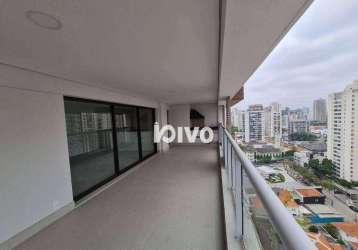 Apartamento com 2 dormitórios à venda, 137 m² por r$ 2.095.000,00 - jardim das acácias - são paulo/sp