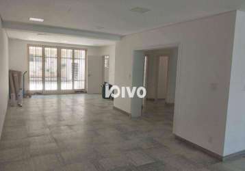 Sobrado comercial com 4 salas para alugar, 295 m² pacote por r$ 24.369/mês - vila mariana