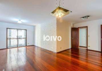 Apartamento com 3 quartos para alugar, 143 m² pacote por r$ 6.982/mês - vila clementino