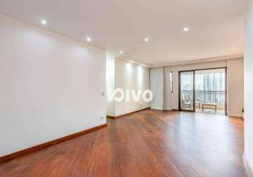 Apartamento para alugar com 3 quartos, 2 suítes, 3 vagas, sacada, 128 m² pacote por r$ 10.190/mês - vila clementino