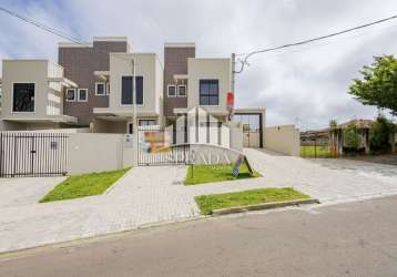 Casa em condomínio fechado com 4 quartos à venda na rua padre júlio saavedra, 390, uberaba, curitiba, 131 m2 por r$ 720.000