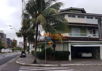 Sobrado com 4 dormitórios à venda, 280 m² por r$ 1.100.000,00 - guilhermina - praia grande/sp