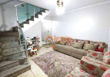 Sobrado com 4 dormitórios à venda, 300 m² por r$ 650.000,00 - cidade jardim cumbica - guarulhos/sp