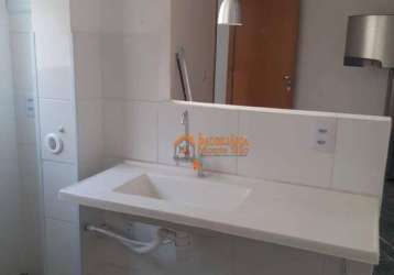 Apartamento com 2 dormitórios para alugar, 42 m² por r$ 1.430,00/mês - são joão - guarulhos/sp