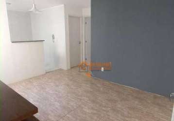 Apartamento com 2 dormitórios à venda, 44 m² por r$ 213.000,00 - jardim ansalca - guarulhos/sp