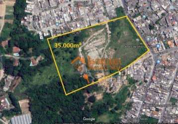 Área à venda, 39000 m² por r$ 22.000.000,00 - parque primavera - guarulhos/sp