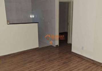 Apartamento com 2 dormitórios à venda, 45 m² por r$ 200.000,00 - água chata - guarulhos/sp