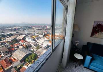 Apartamento com 2 dormitórios à venda, 72 m² por r$ 477.000,00 - vila das palmeiras - guarulhos/sp