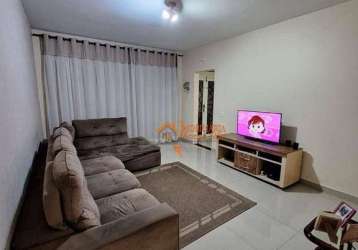 Sobrado com 3 dormitórios à venda, 214 m² por r$ 670.000,00 - jardim albertina - guarulhos/sp