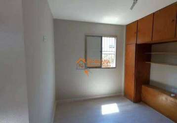 Apartamento com 2 dormitórios à venda, 56 m² por r$ 261.000,00 - cocaia - guarulhos/sp