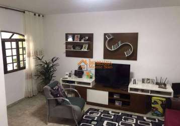 Sobrado com 4 dormitórios à venda, 232 m² por r$ 750.000,00 - jardim bela vista - guarulhos/sp