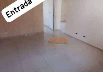 Apartamento com 2 dormitórios à venda, 54 m² por r$ 110.000,00 - sítio são francisco - guarulhos/sp