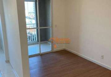 Apartamento com 2 dormitórios para alugar, 58 m² por r$ 3.722,00/mês - vila milton - guarulhos/sp