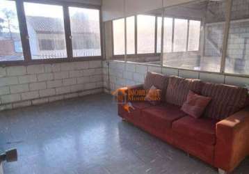 Sala para alugar, 250 m² por r$ 4.650,00/mês - jardim maria dirce - guarulhos/sp