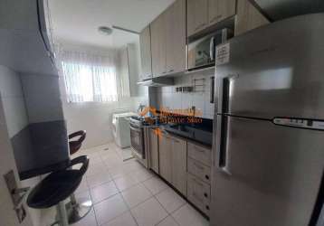 Apartamento com 2 dormitórios à venda, 54 m² por r$ 300.000,00 - vila paraíso - guarulhos/sp