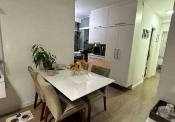 Apartamento com 3 dormitórios, 62 m² - venda por r$ 509.000,00 ou aluguel por r$ 4.000,00/mês - vila augusta - guarulhos/sp