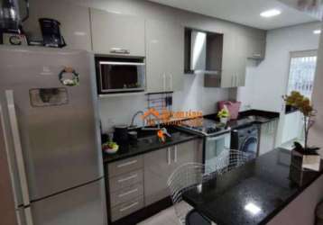 Apartamento com 2 dormitórios à venda, 57 m² por r$ 360.000,00 - vila nova bonsucesso - guarulhos/sp