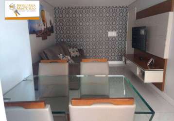 Apartamento com 2 dormitórios à venda, 58 m² por r$ 500.000,00 - picanco - guarulhos/sp