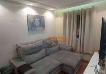 Apartamento duplex com 3 dormitórios à venda, 102 m² por r$ 583.000,00 - jardim bom clima - guarulhos/sp