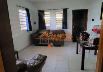 Casa com 4 dormitórios à venda, 267 m² por r$ 600.000,00 - vila rio de janeiro - guarulhos/sp