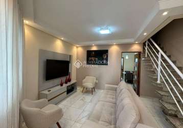 Casa em condomínio fechado com 3 quartos à venda na rua das glicíneas, 139, vila marina, santo andré, 88 m2 por r$ 620.000