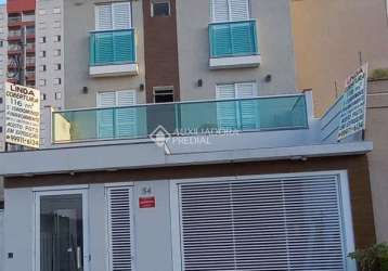 Apartamento com 2 quartos à venda na rua oscar thon, 54, vila homero thon, santo andré, 58 m2 por r$ 370.000