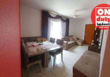 Apartamento à venda, 75 m² por r$ 330.000,00 - encruzilhada - santos/sp