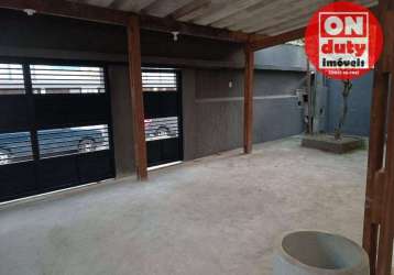 Casa com 3 dormitórios para alugar, 196 m² por r$ 8.000,00/mês - marapé - santos/sp