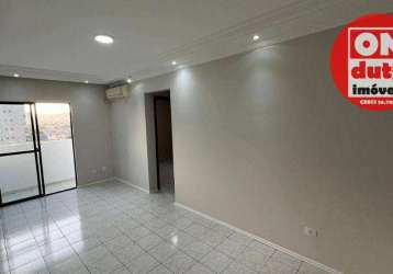 Apartamento  à venda, 89 m² por r$ 424.000 - estuário - santos/sp