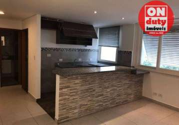 Apartamento à venda, 55 m² por r$ 405.000,00 - boqueirão - santos/sp