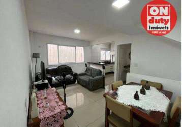 Casa à venda, 90 m² por r$ 565.000,00 - macuco - santos/sp