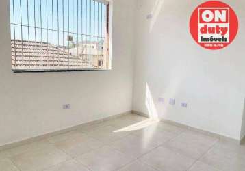 Casa com 2 dormitórios à venda, 72 m² por r$ 310.000,00 - chico de paula - santos/sp